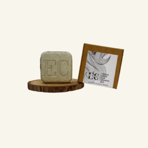 french green clay shampoo bar