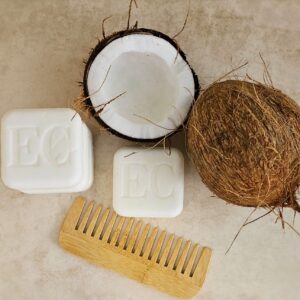 Coconut Shampoo Bar by ECBeautyLab