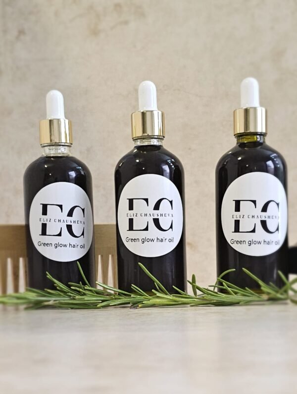 Green Glow Hair Oil by ECBeautyLab